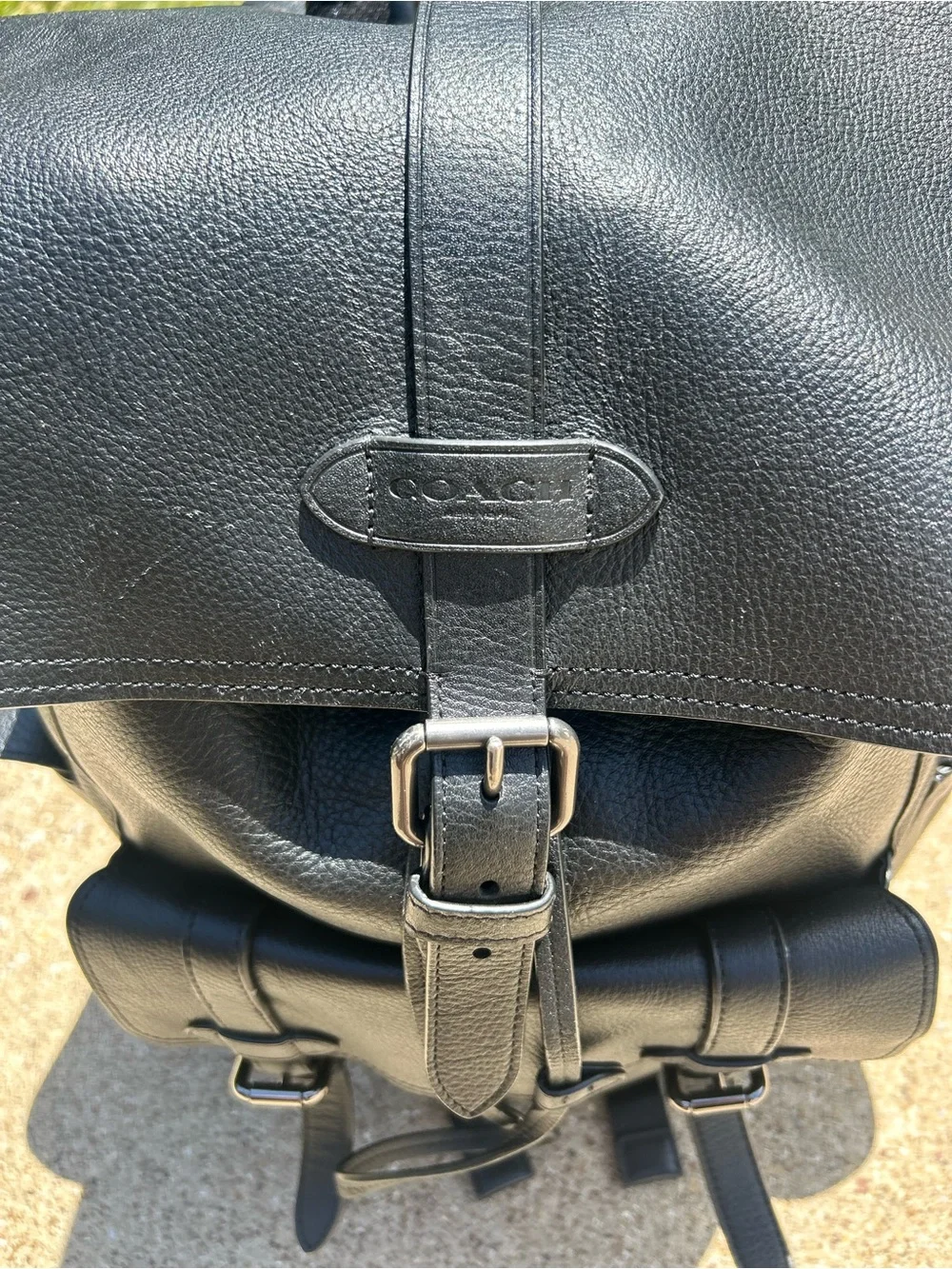 Coach Hudson backpack leather rucksack